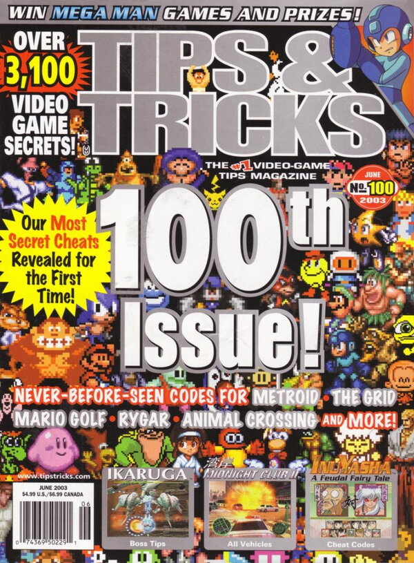 Tips & Tricks Issue 100 (June 2003) cover